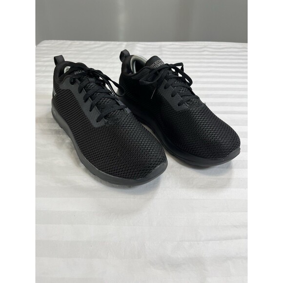 Skechers Other - Skechers Men’s Go Walk Max Black Walking Shoes Sneakers Size 9 EWW Wide Fit